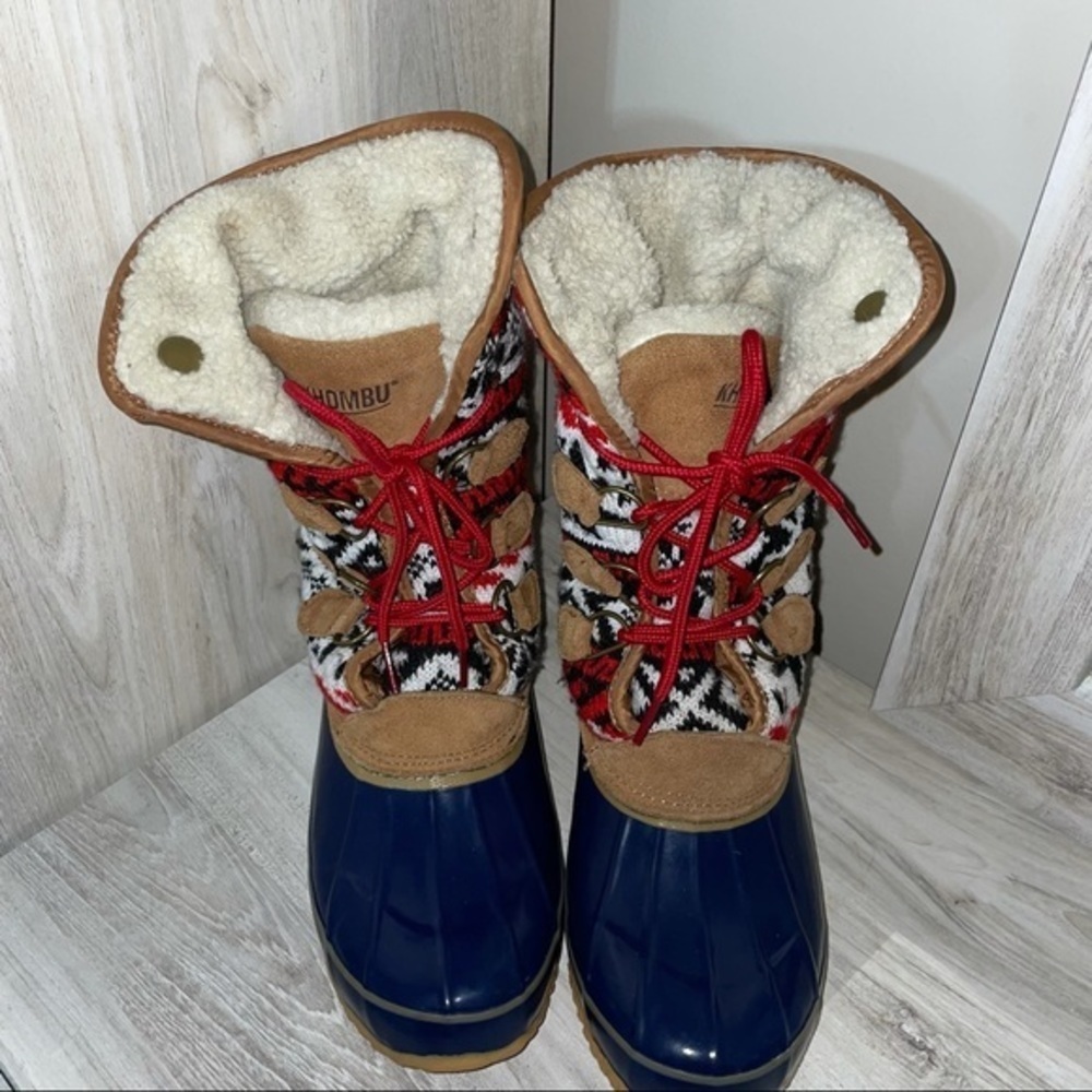 50 Khombu Maya Cold Weather Faux-Fur Boots - Picture 2 of 8
